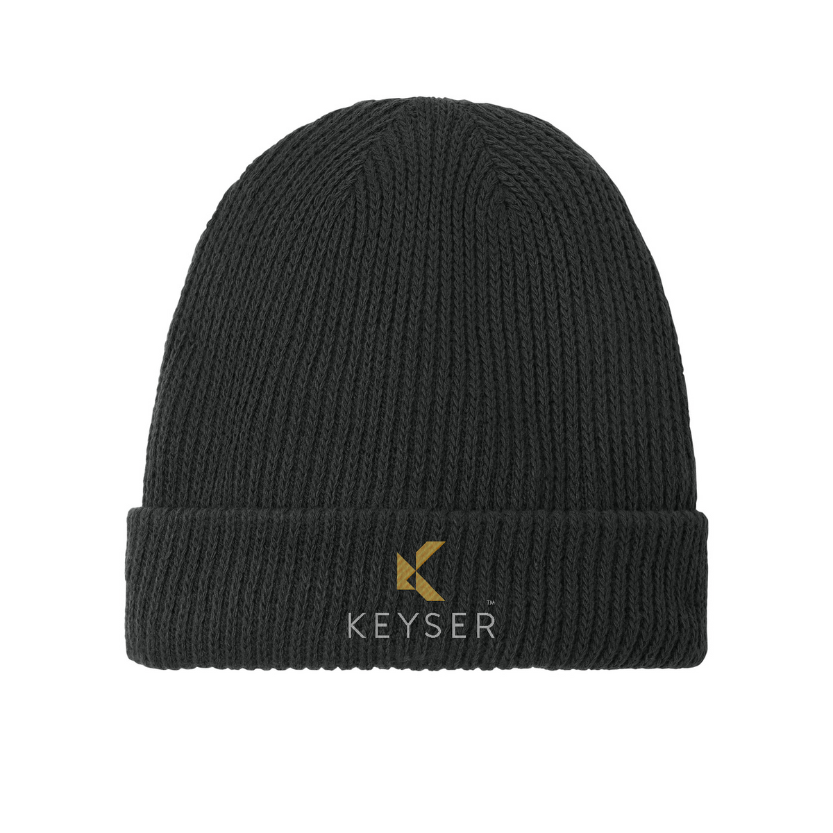 The North Face Circular Rib Beanie — TNF Black