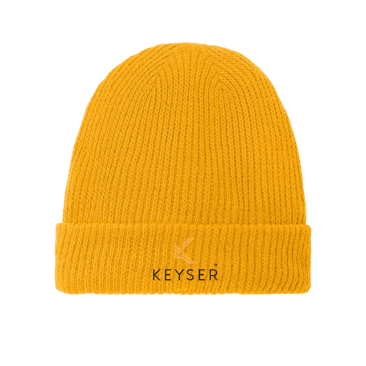 The North Face Circular Rib Beanie — TNF Yellow