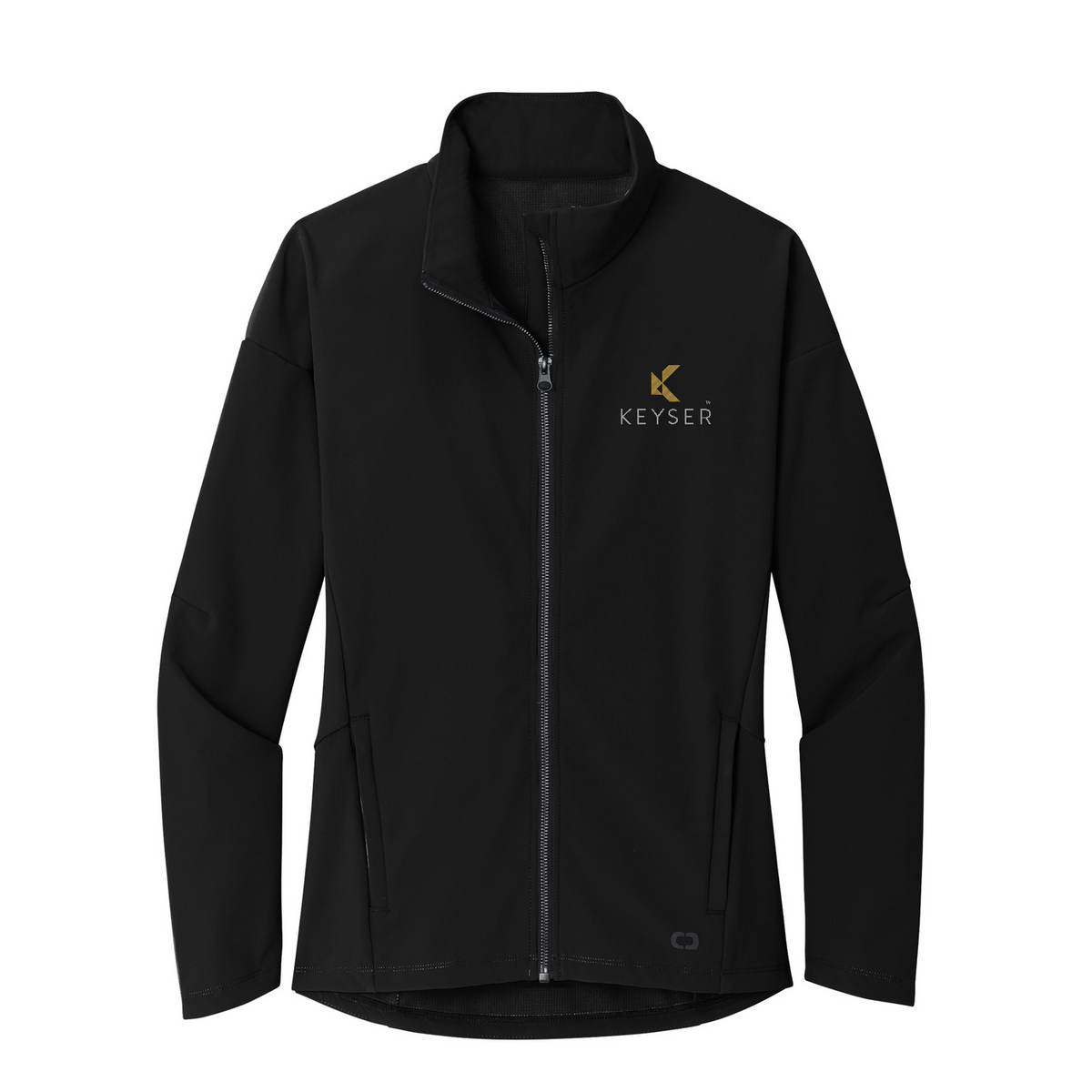 OGIO Women's Commuter Full-Zip Soft Shell — Blacktop