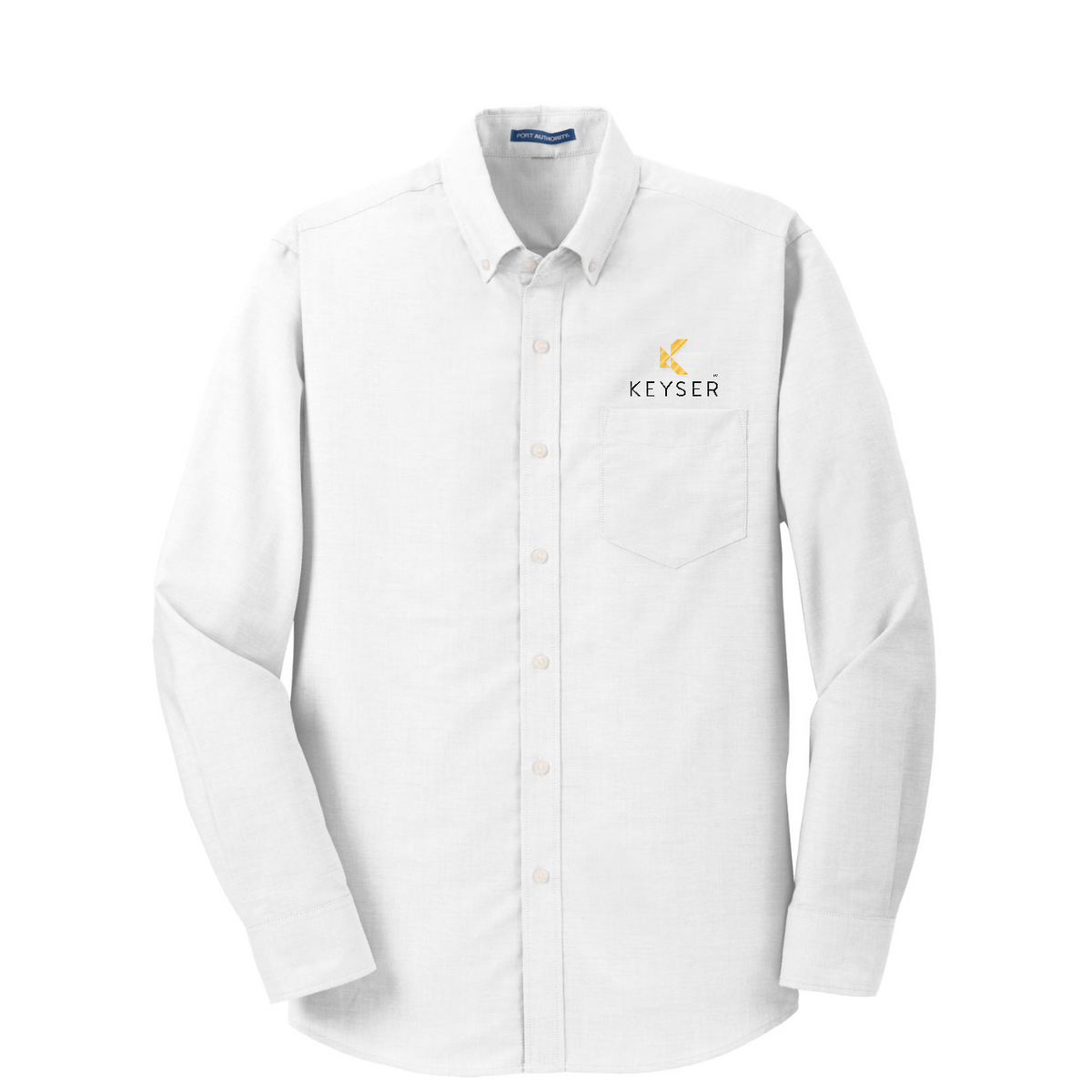 Port Authority SuperPro Oxford Shirt — White