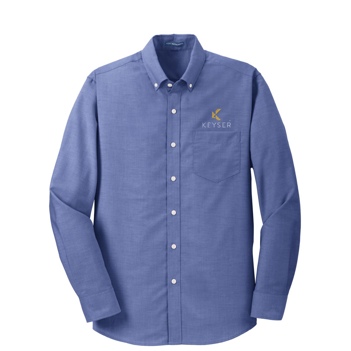 Port Authority SuperPro Oxford Shirt — Navy