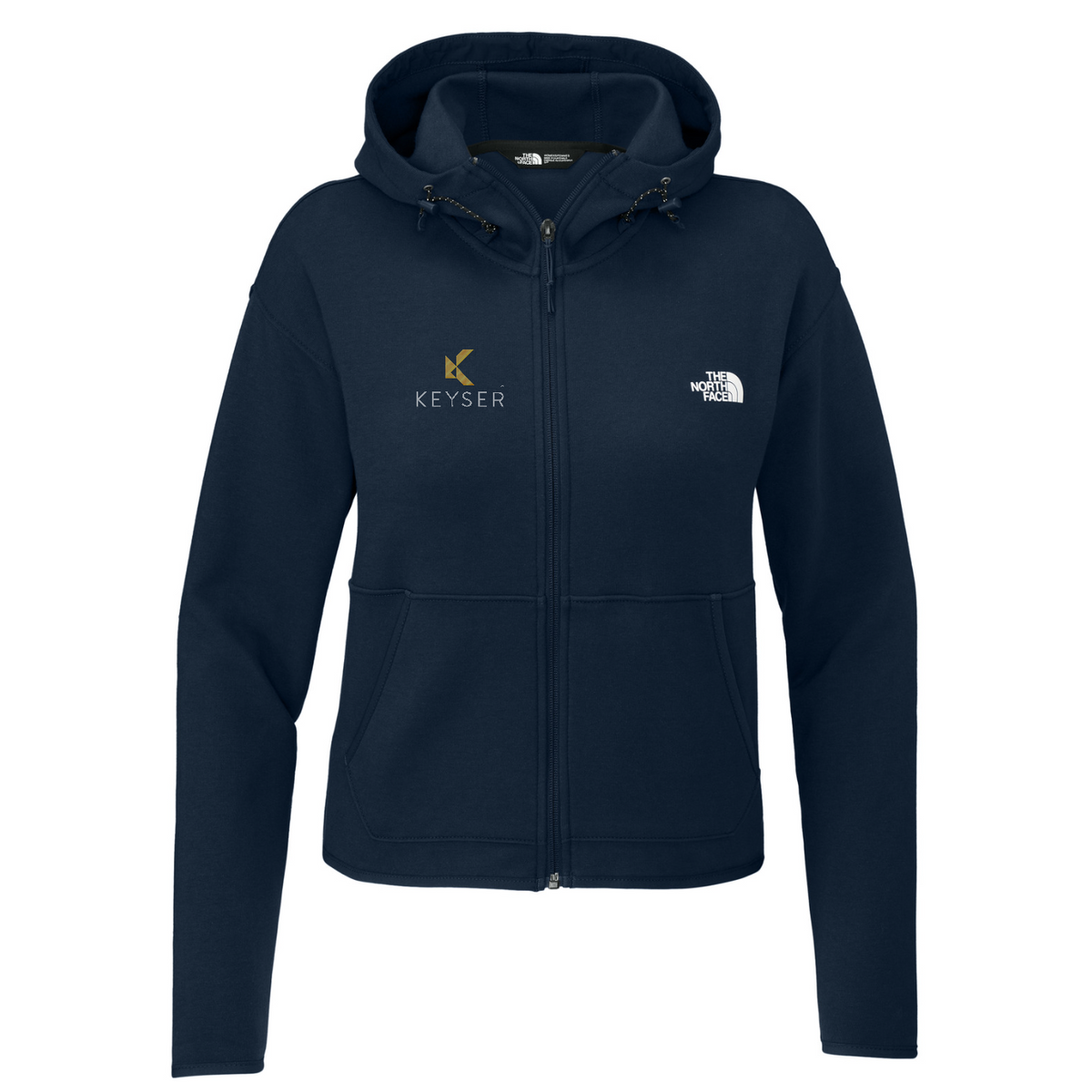 The North Face Women's Double-Knit Full-Zip Hoodie — Summit Navy