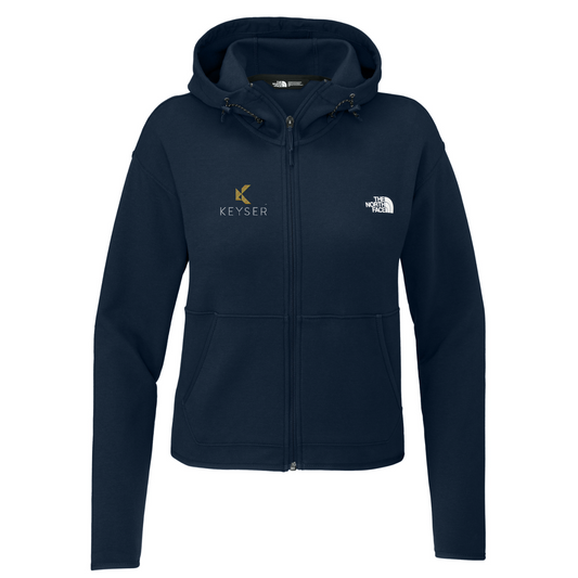 The North Face Women's Double-Knit Full-Zip Hoodie — Summit Navy