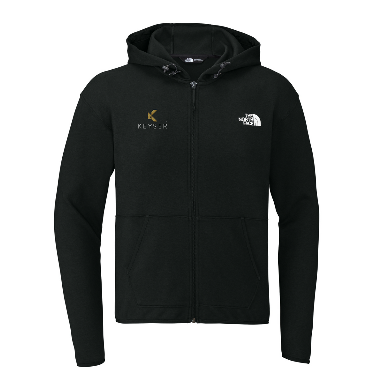 The North Face Double-Knit Full-Zip Hoodie — TNF Black