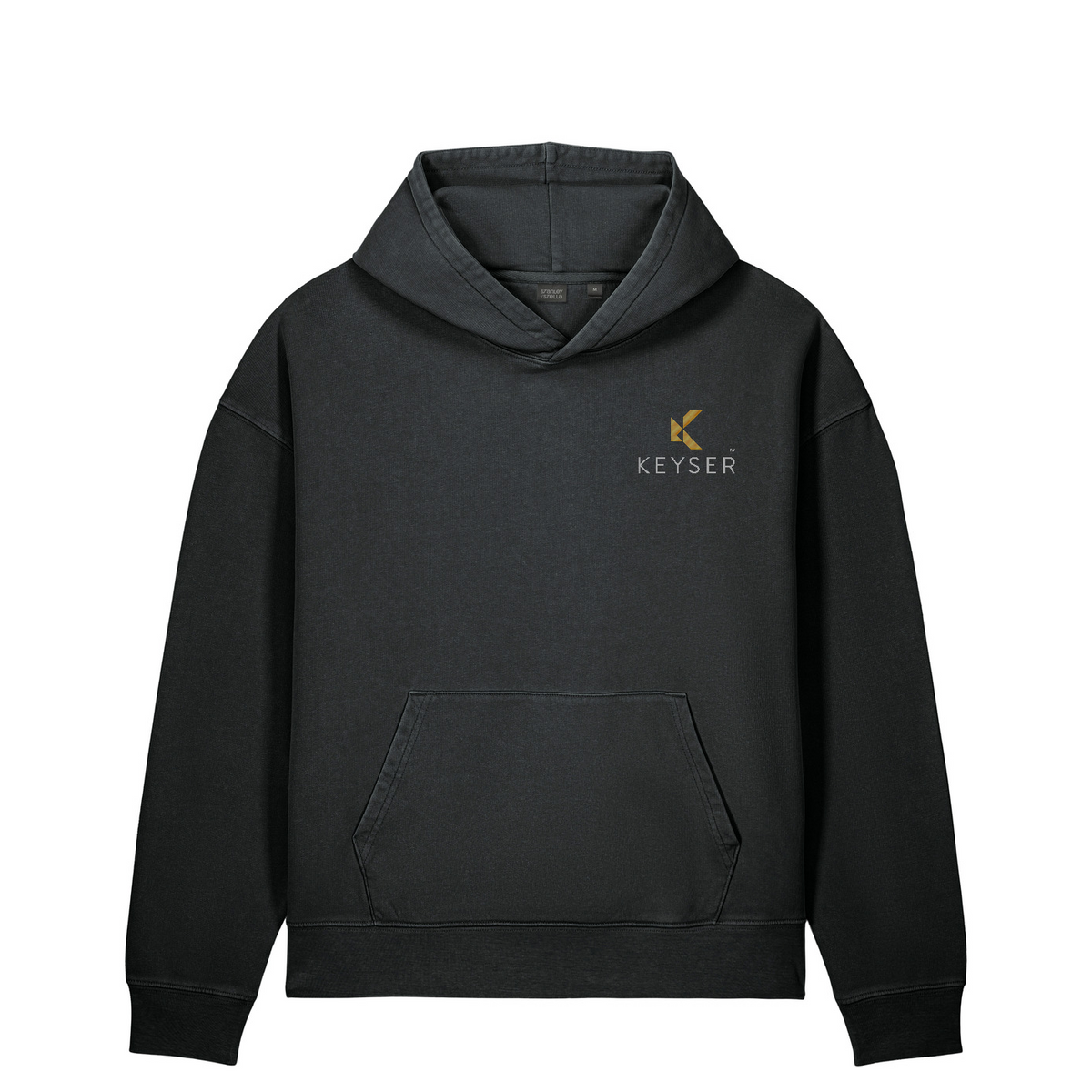 Stanley/Stella Unisex Chaser Vintage Hooded Sweatshirt — G. Dyed Black Rock
