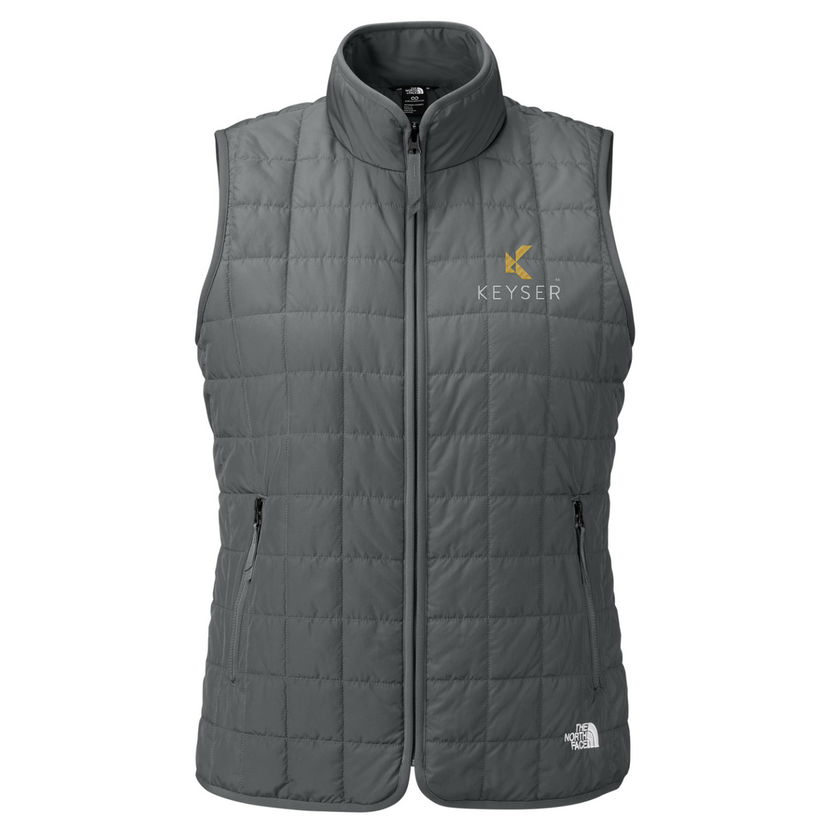 The North Face Women's Iron Drift Quilted Vest — Smoked Pearl Grey