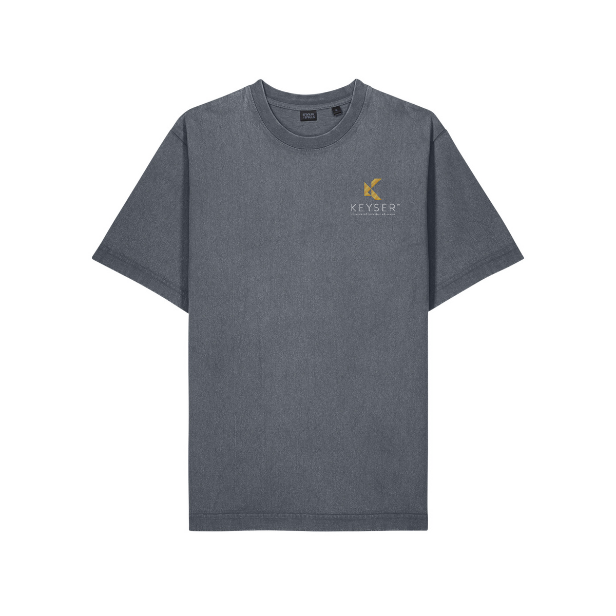 Stanley/Stella Unisex Freestyler Vintage Heavyweight Tee — G. Dyed Anthracite