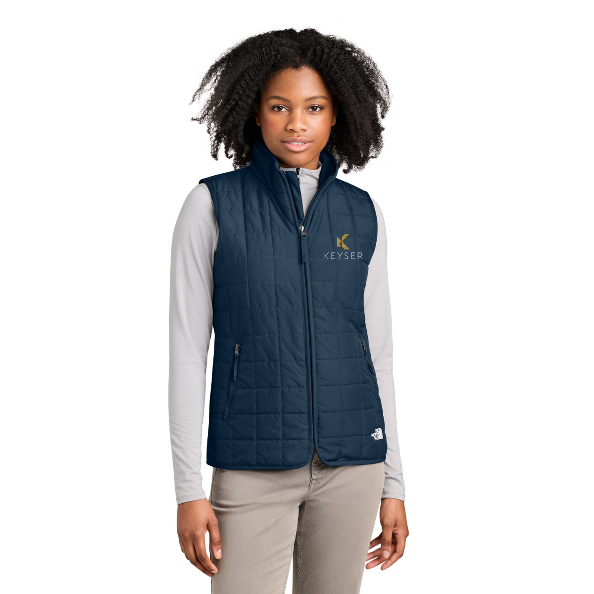 The North Face Women's Iron Drift Quilted Vest — model